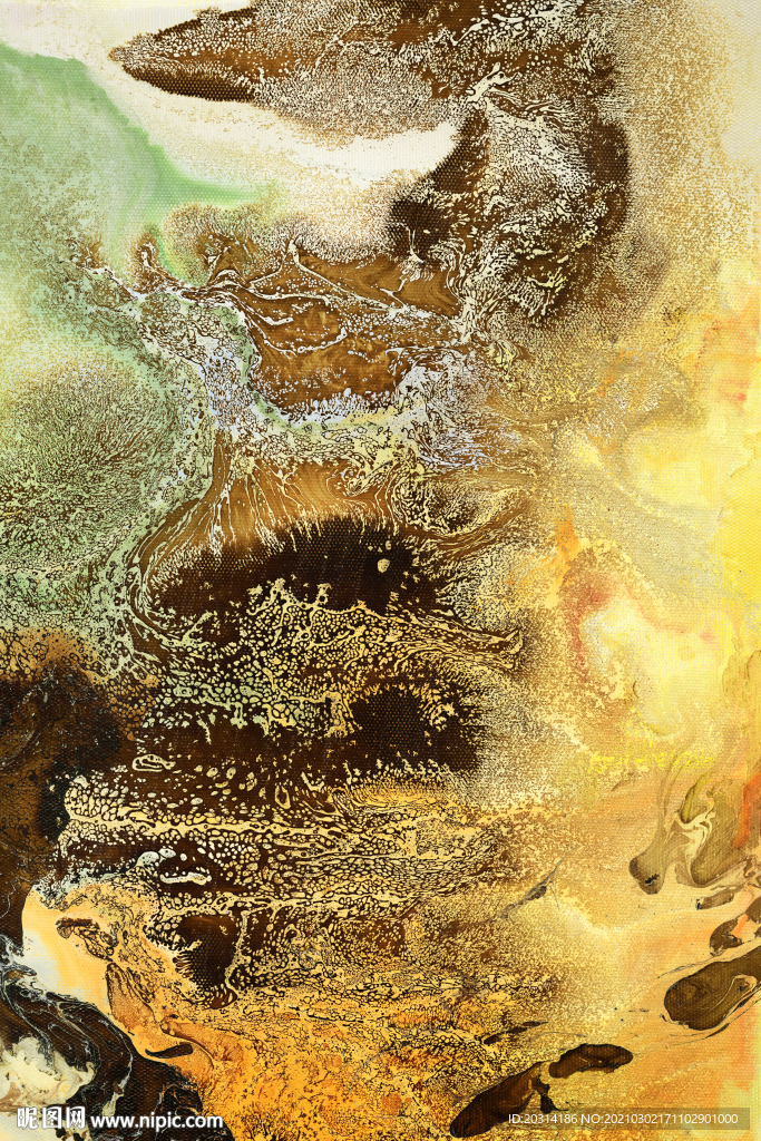 山水装饰画工装意境壁画