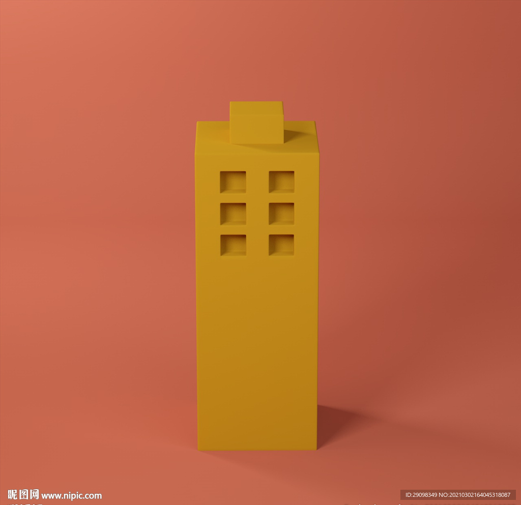3D楼房模型