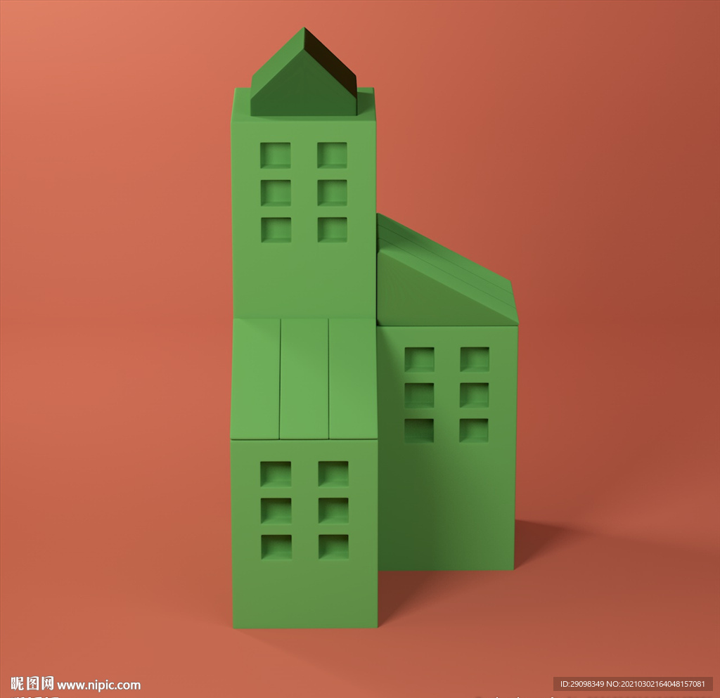 3D房子模型