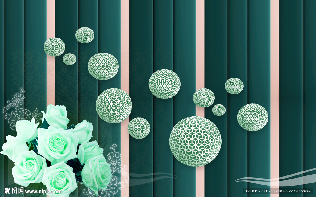 北欧装饰画背景墙