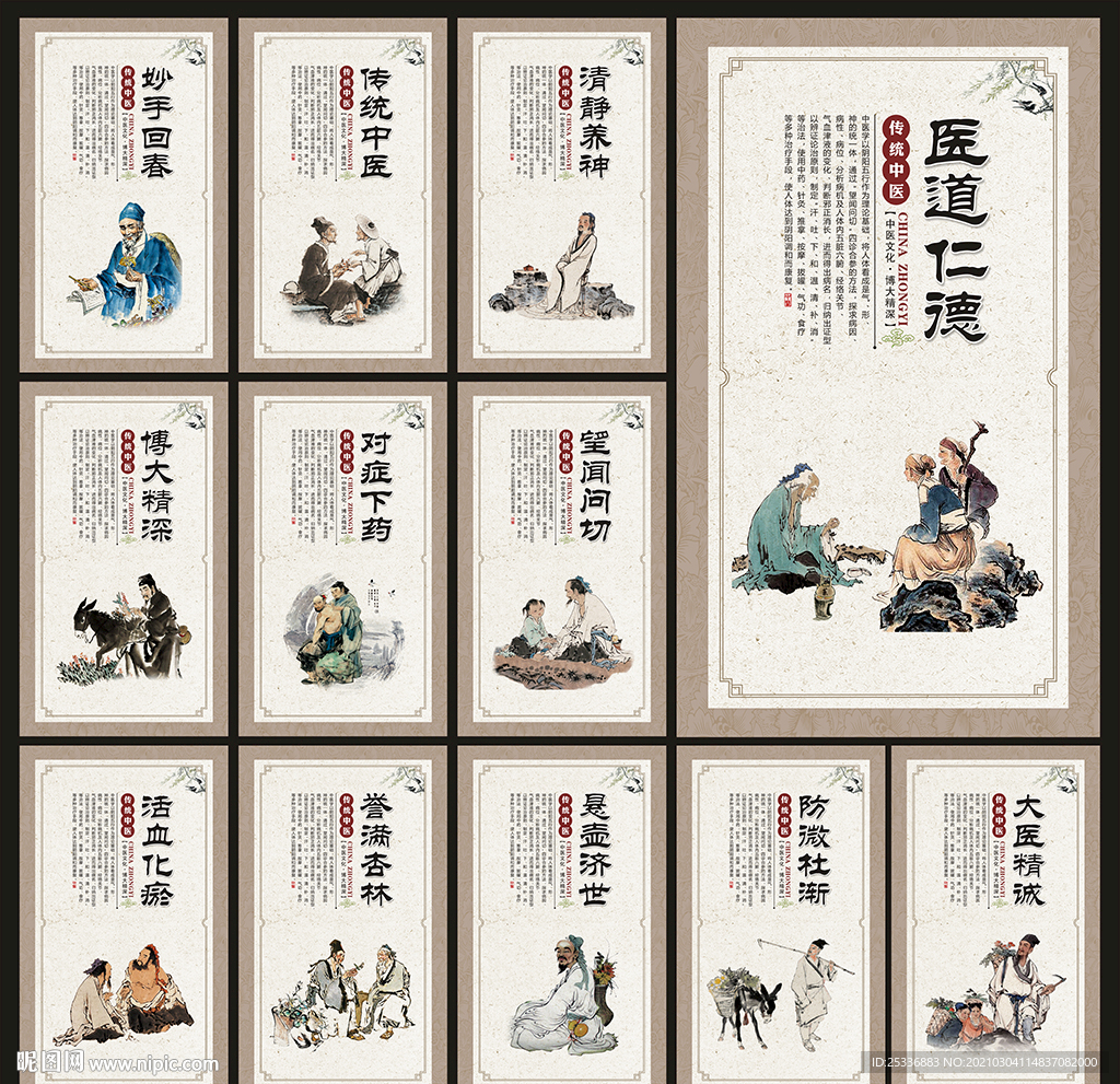 中医展板