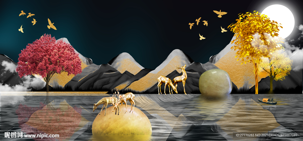 石来运转发财树