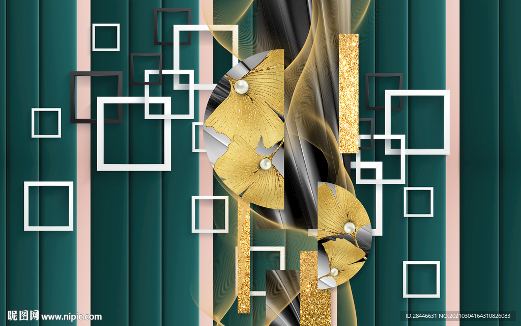 北欧装饰画背景墙