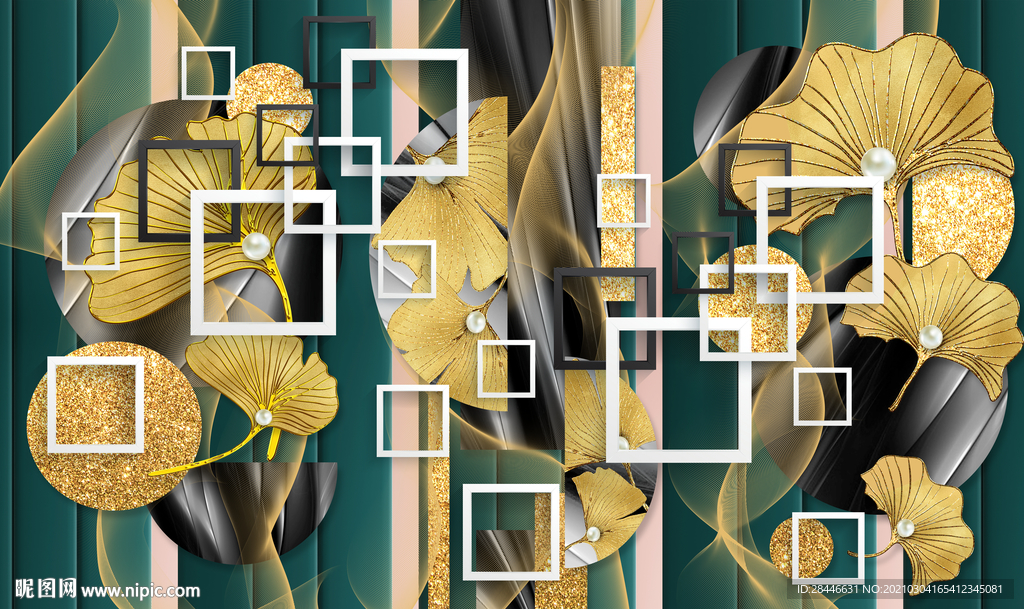 北欧装饰画背景墙