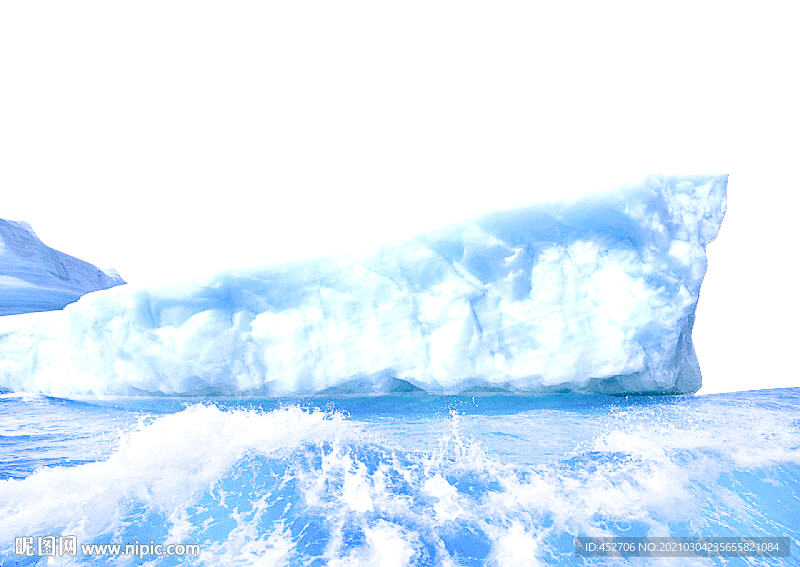 冰山 海 浪