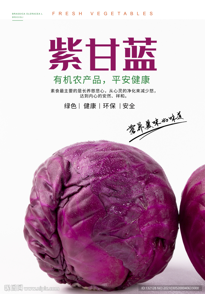 紫甘蓝海报