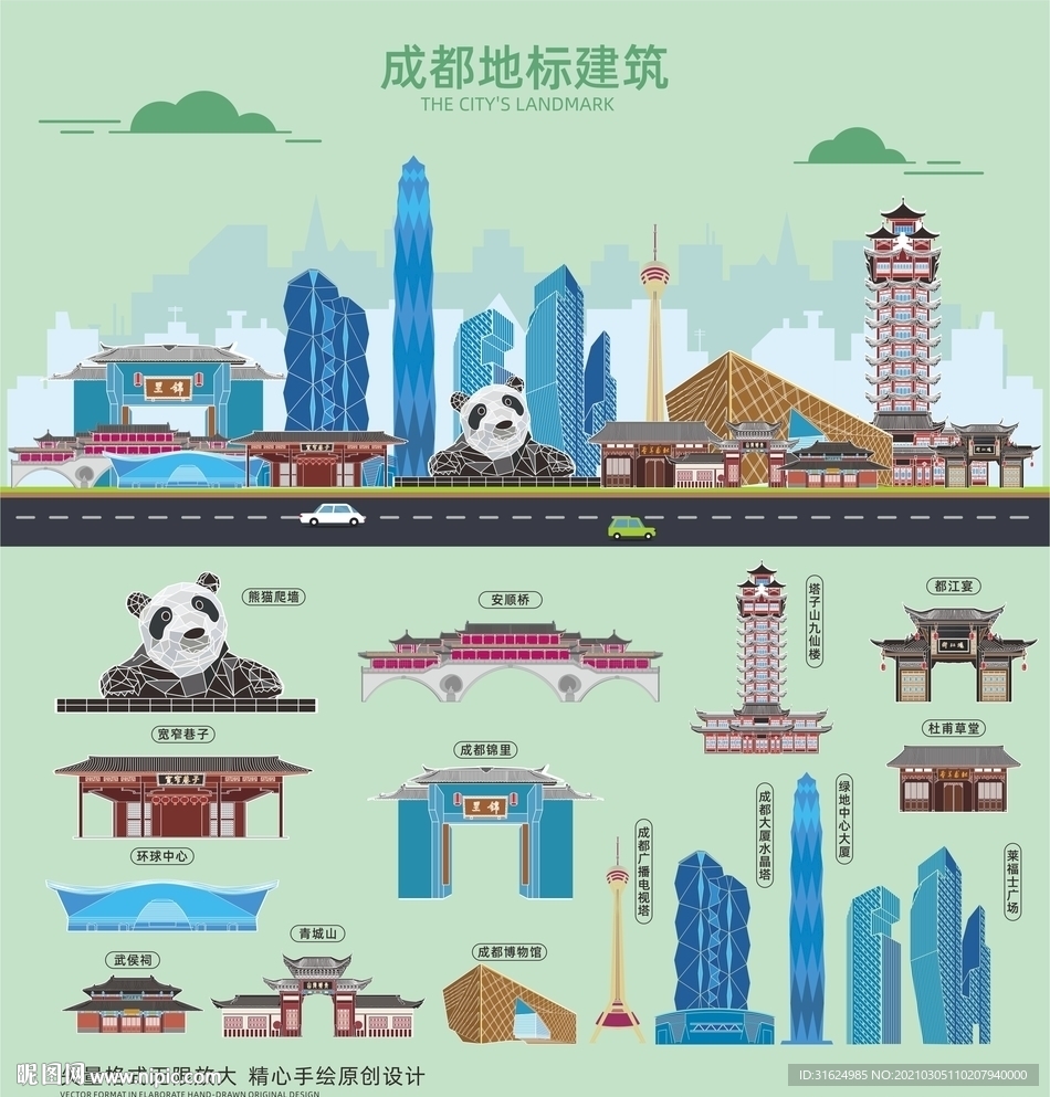 成都地标建筑