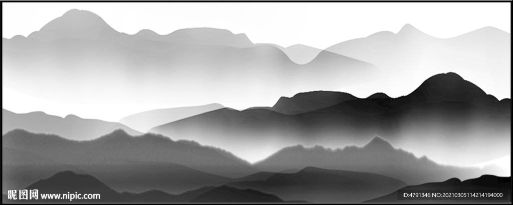 山水装饰画
