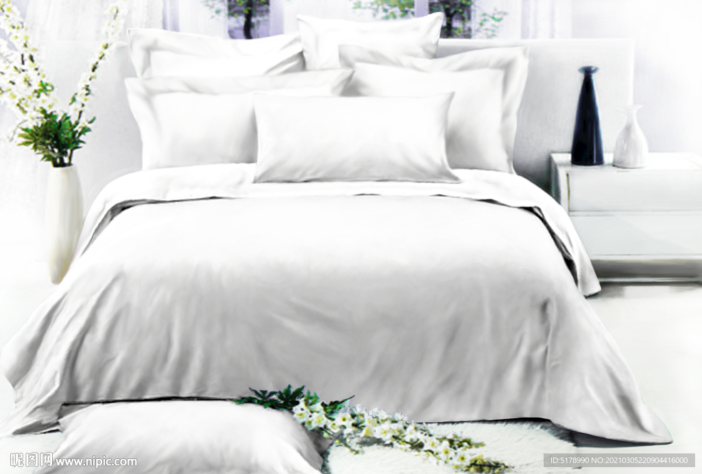 家纺床模模版可直接贴