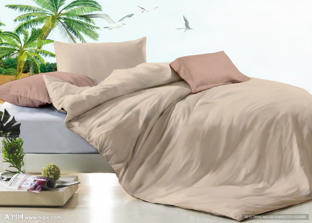 家纺床模模版可直接贴