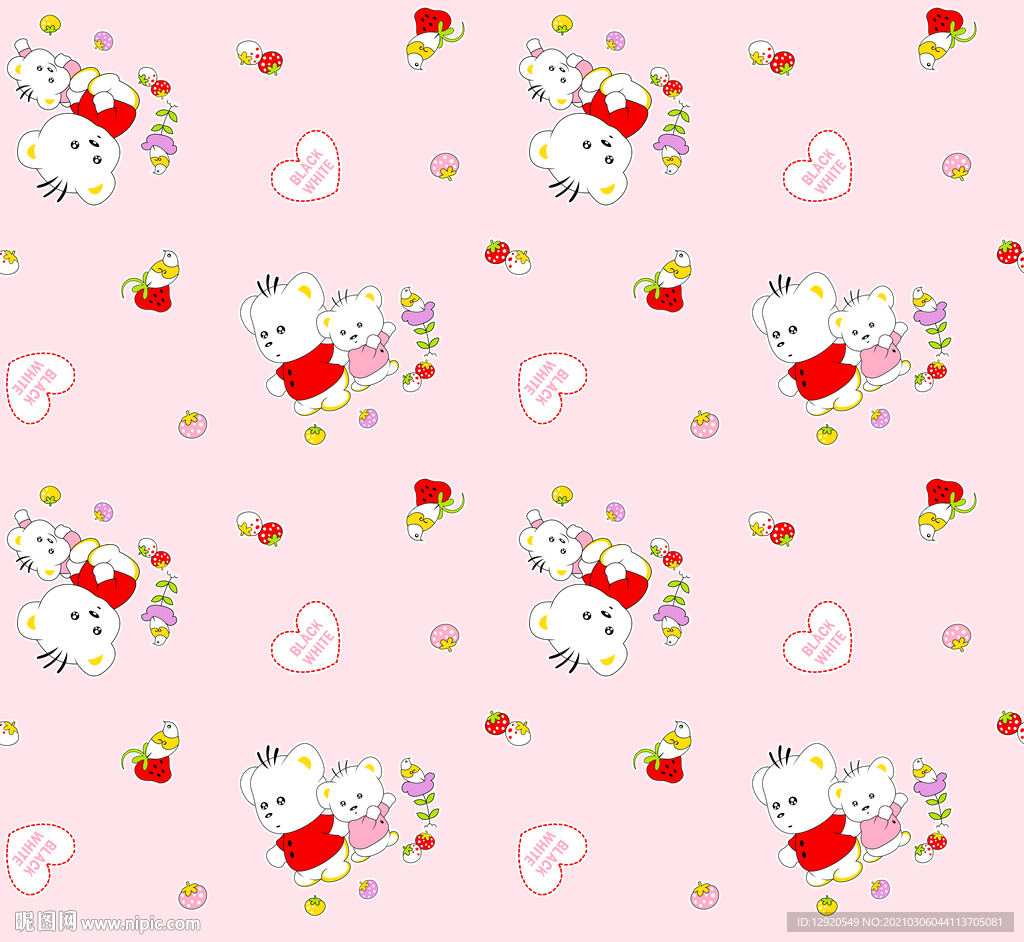 可爱卡通动漫熊仔