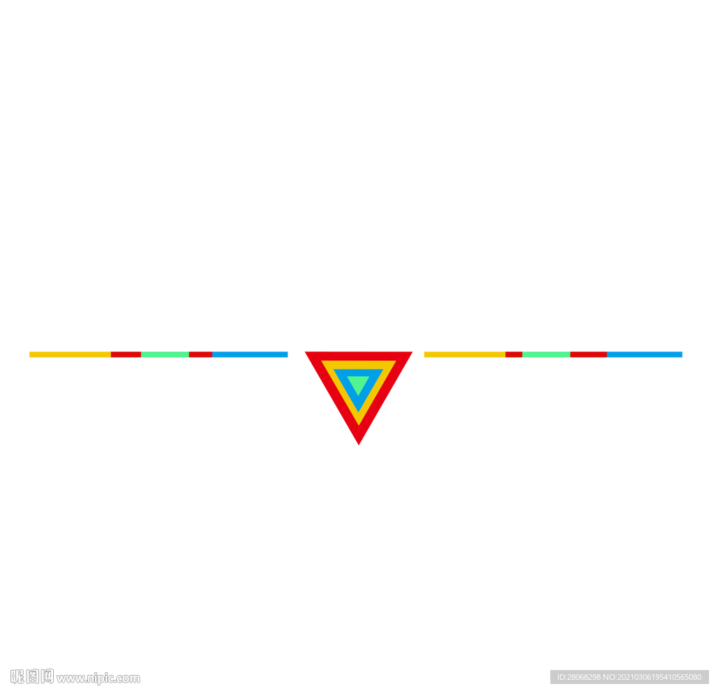 卡通装饰分割线元素