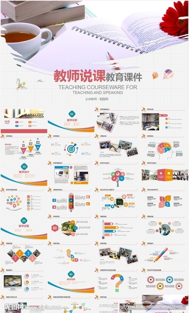 教育教学课件说课公开课PPT