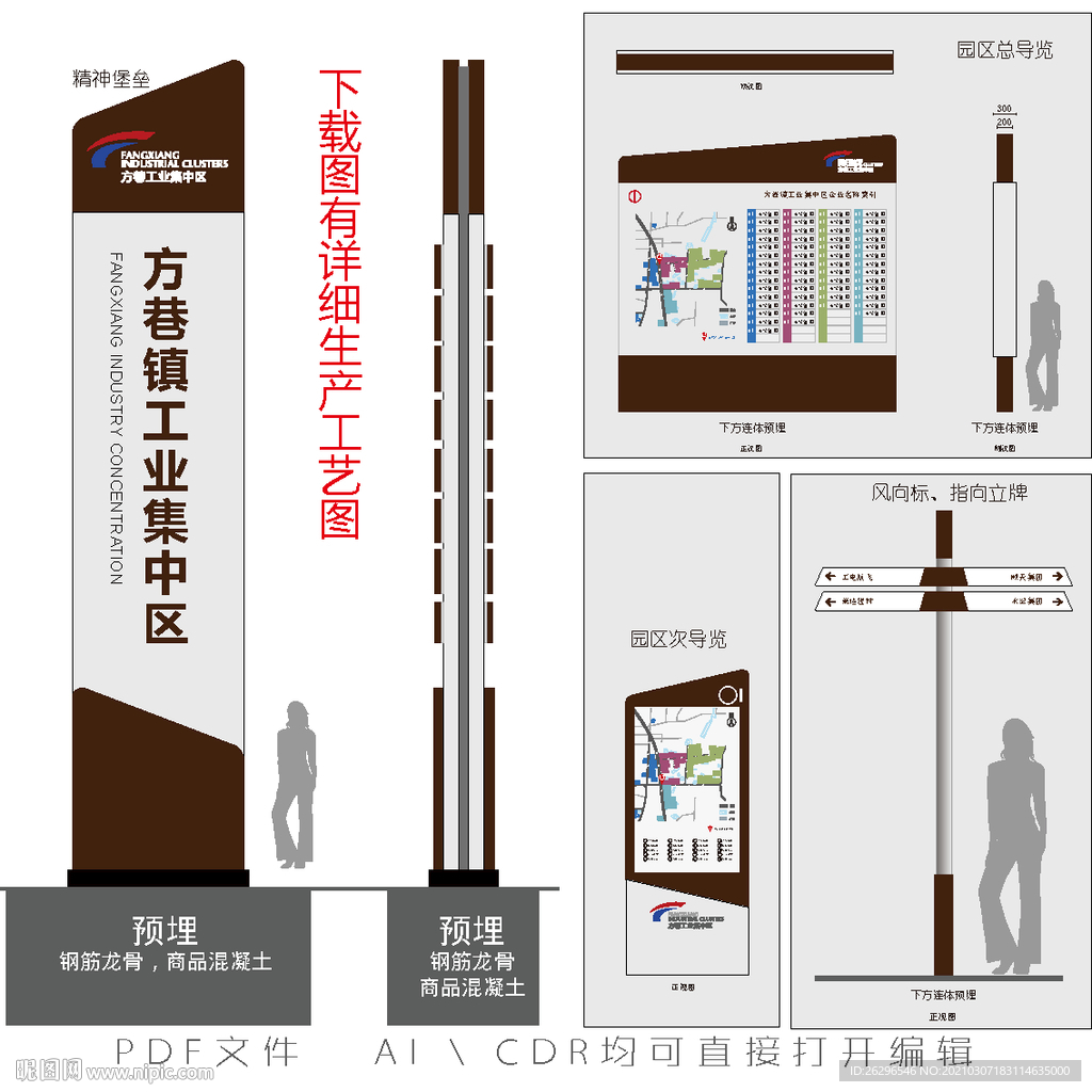 工业园区导视