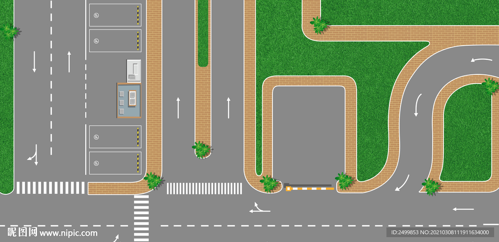 停车场车位模拟