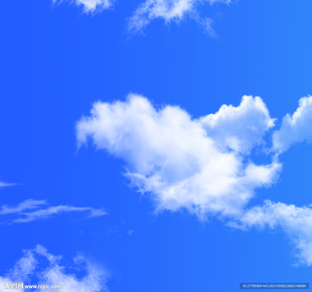 蓝天白云素材