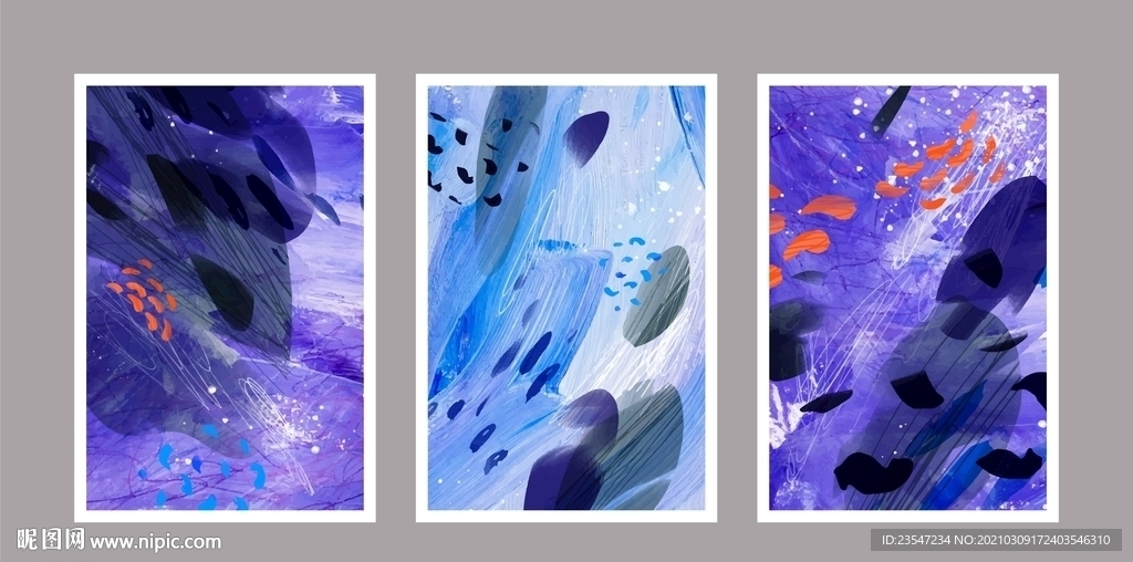 艺术背景 紫色抽象