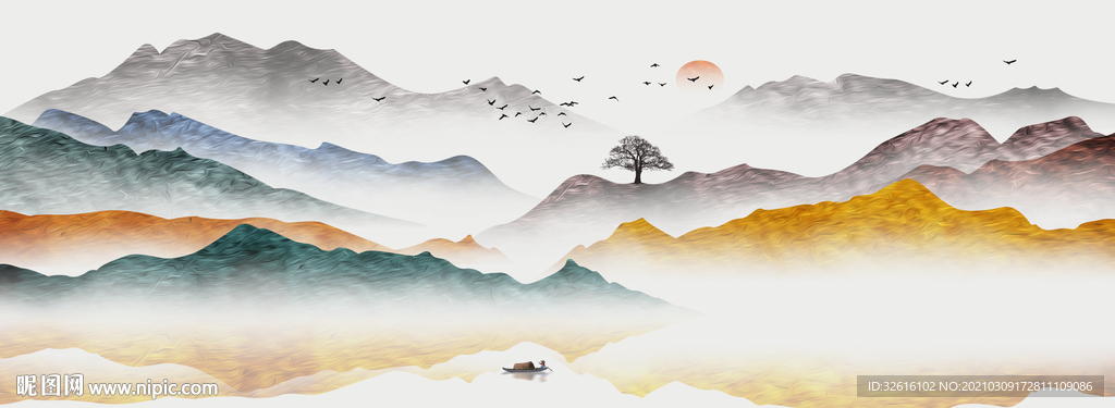 意境山水装饰画