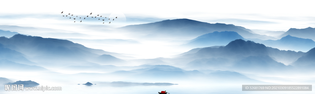意境山水装饰画