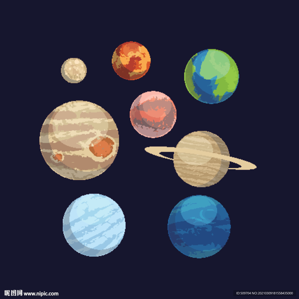 星空星球宇宙海报