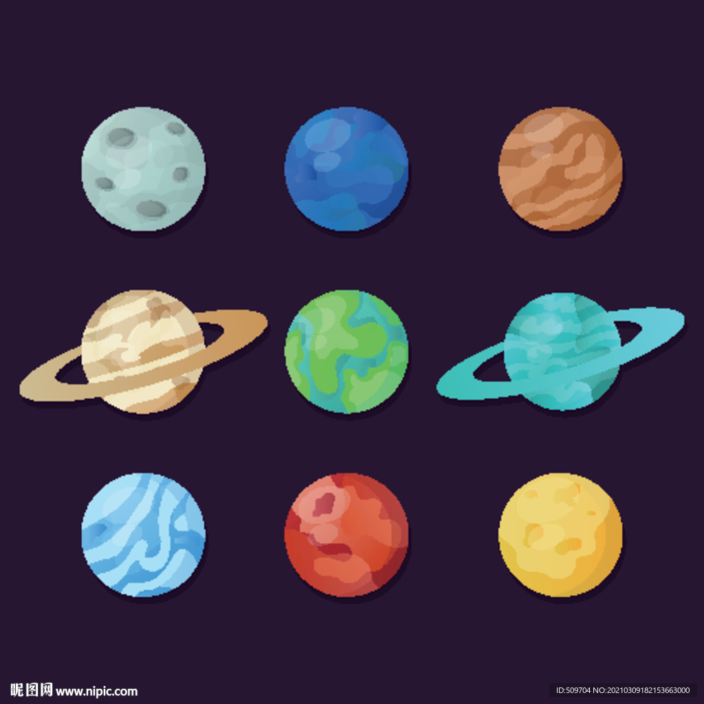 星空星球宇宙海报