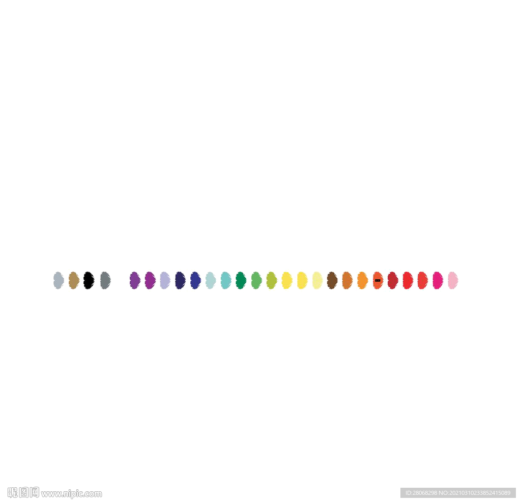 卡通插画红色斑点元素