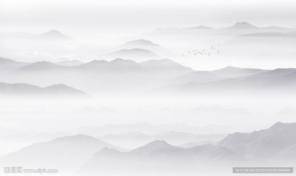 水墨画