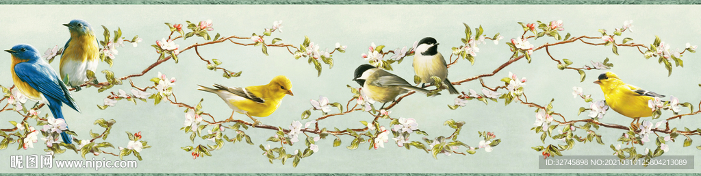 花鸟图喜上眉梢