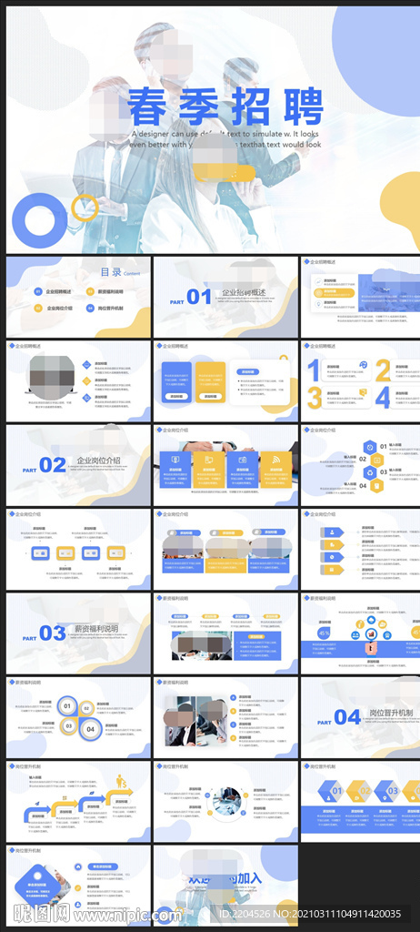 商务会议汇报项目介绍PPT