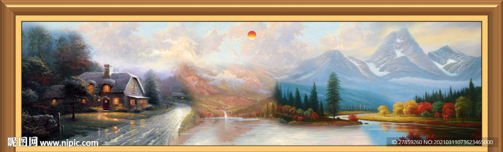 国画山水
