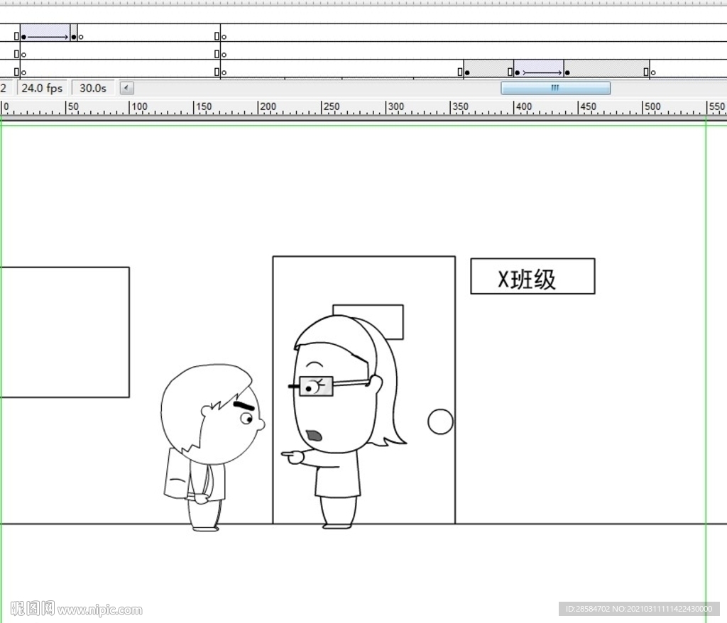 简笔画故事30秒flash动画