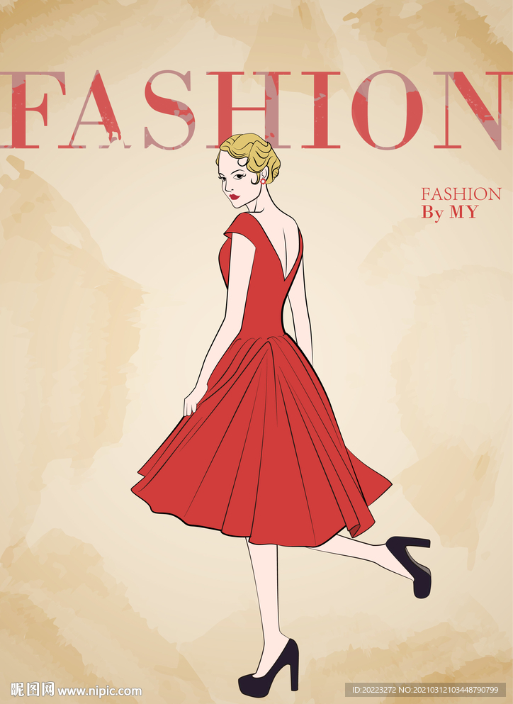 时装插画
