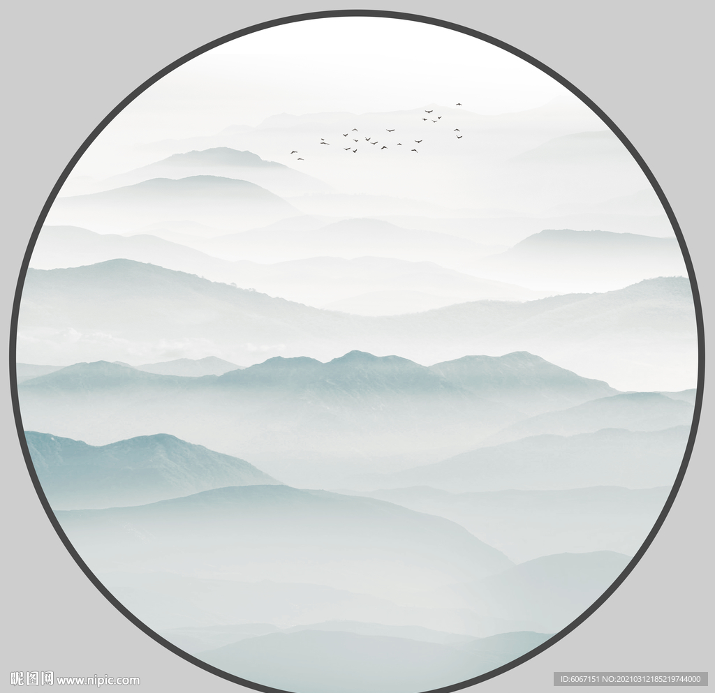 水墨画