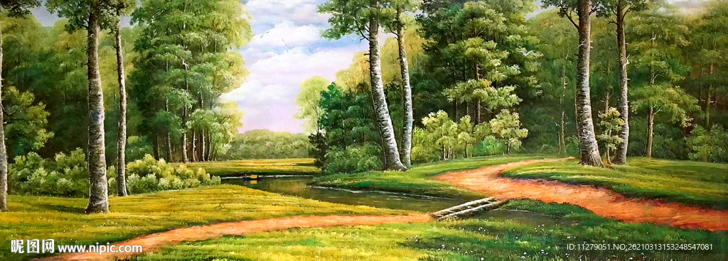 风景油画