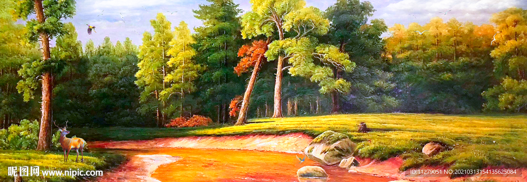 风景油画