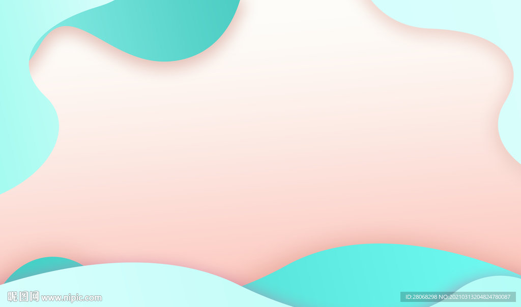 剪纸装饰橘色背景