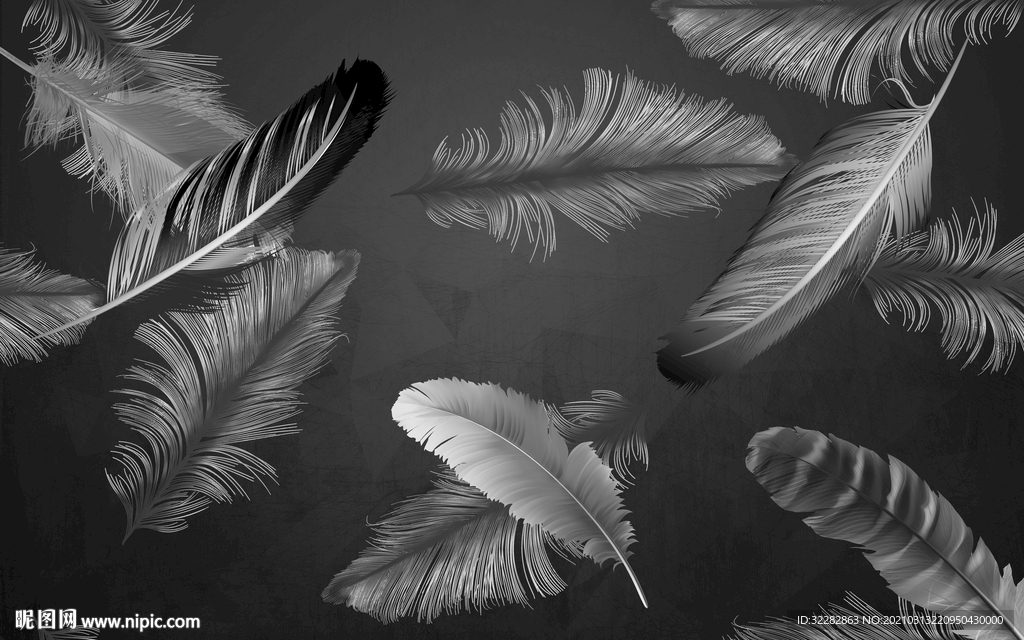 高档 新欧式背景画 文件分层