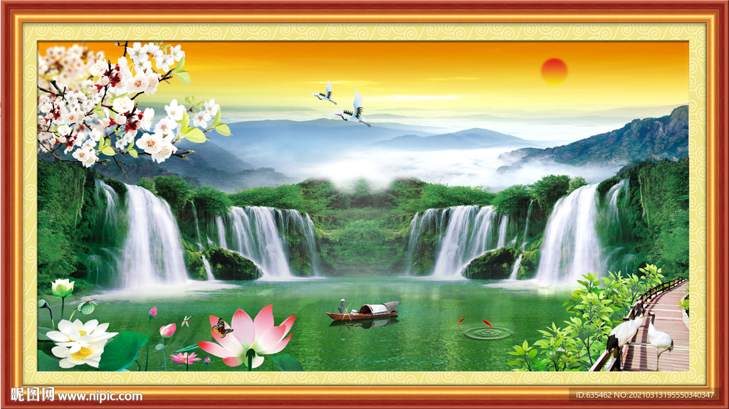 山水画