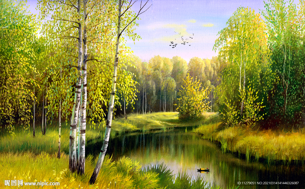 风景油画