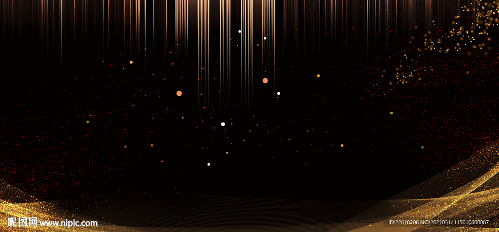 黑金舞台背景