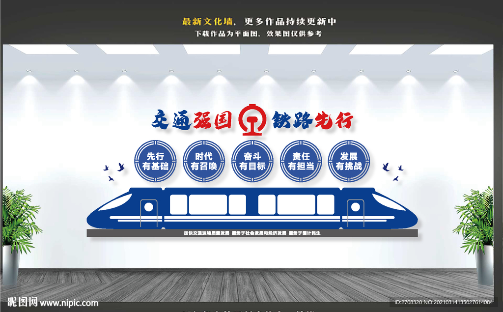 高铁动车文化墙