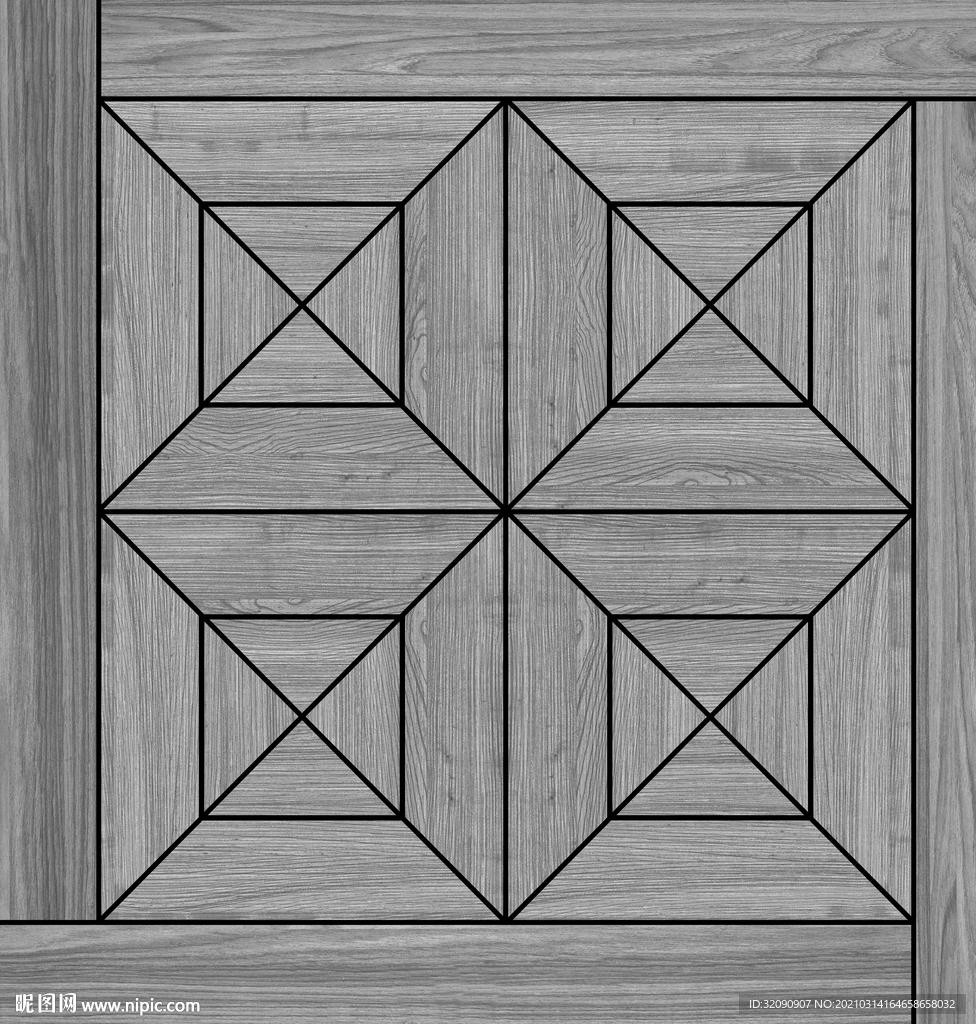 手绘木纹水磨石地板地画背景