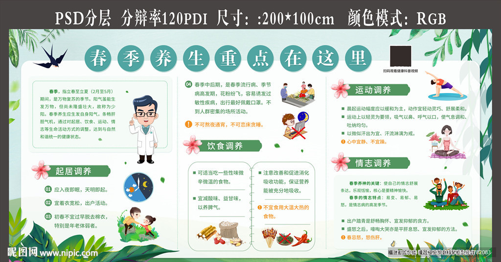 春季养生重点在这里