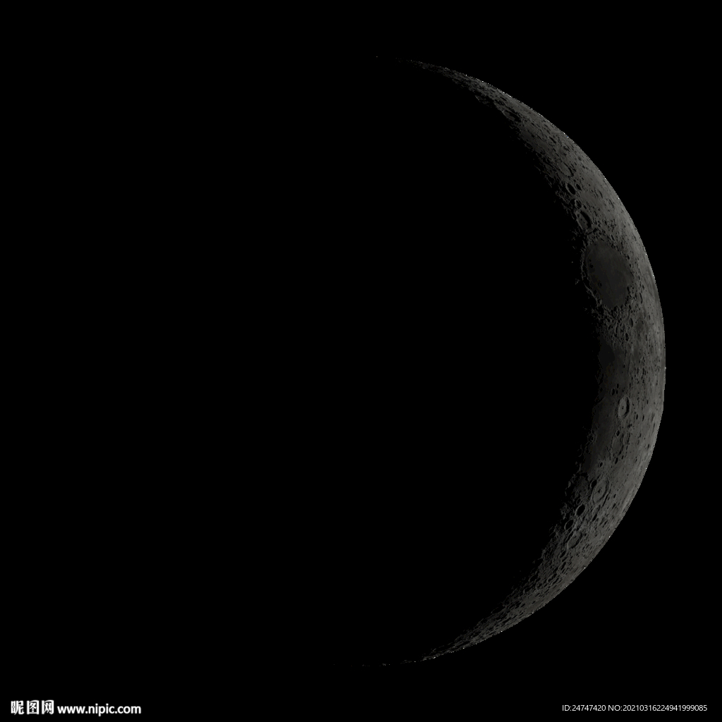 月亮 8K高清渲染图