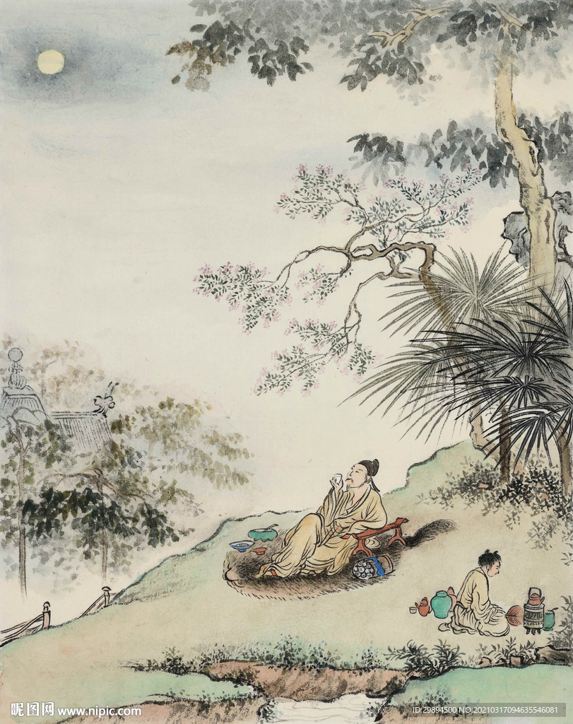 古典山水水墨中式装饰画