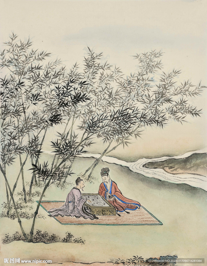 古典山水水墨中式装饰画