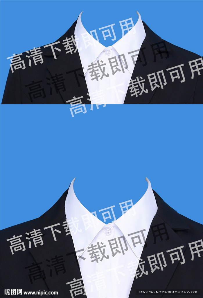 女士证件照西装图片