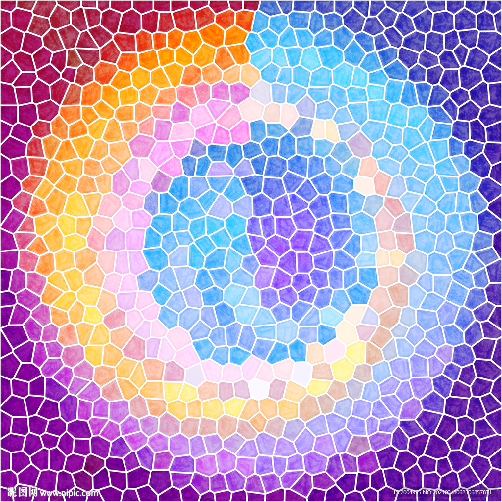 陶瓷碎片背景贴图