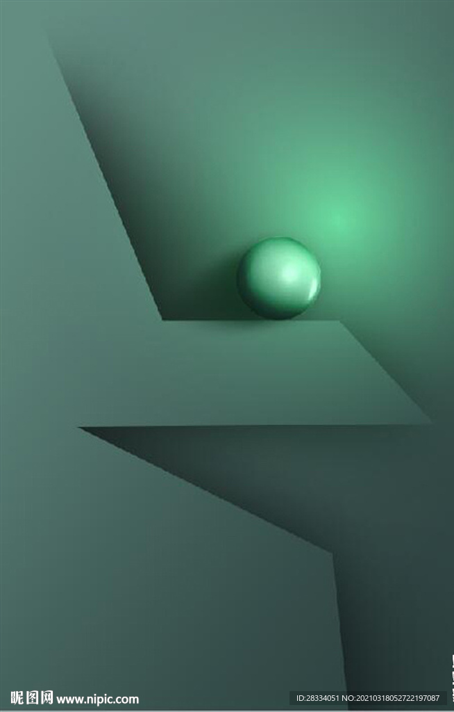 晶瓷现代抽象立体几何玄关装饰画