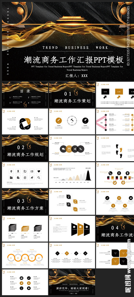 商务会议汇报项目介绍PPT